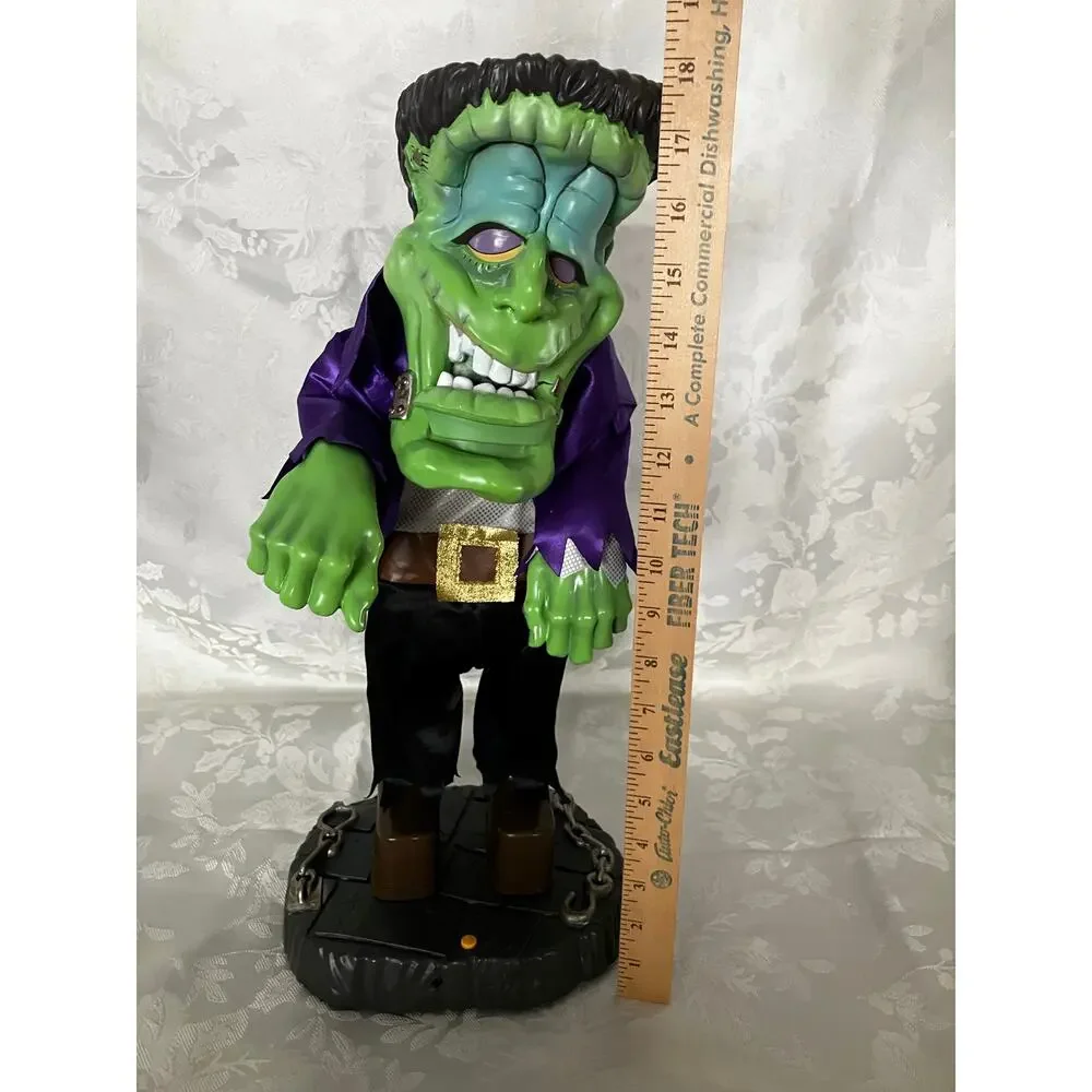 Gemmy Frankenstein Thriller Animated Singing Halloween Figure Michael Jackson